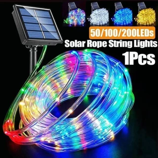 32M/22M/12M Luz De Corda De PVC IP65 Solar À Prova D'água Para Decoração De Natal No Jardim Garland Fairy