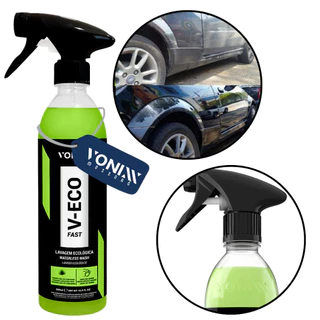 Shampoo 500ml Lavagem Automotiva A Seco Ecologica e Cera Carnauba Ph Neutro Vonixx V-Eco Fast