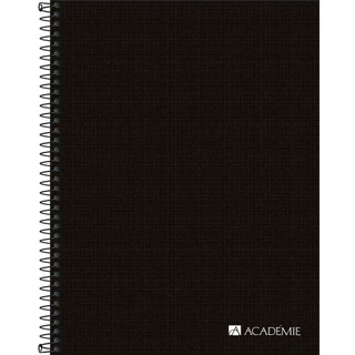 Caderno Espiralado Capa Dura A4 Académie 90 Gramas 1 Matéria 80 Folhas - TILIBRA