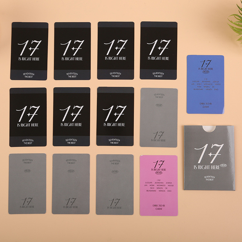 Novo Álbum Kpop Idol SEVENTEEN 17 É Direito Aqui Photocard Fãs