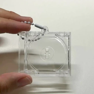 Mini Caixa De Cds Chaveiro De Álbum Pingente De Gravação