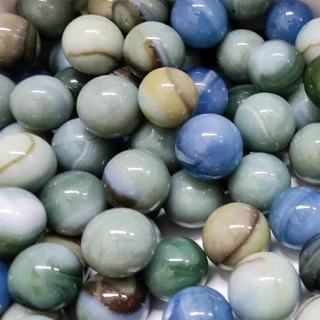 50 Bolinhas Bola Gude Vidro Bila Birosca Fubeca Leitosa. em Oferta na Shopee