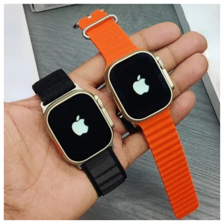 Relógio Apple Watch 8 Ultra 49mm Smartwatch Bluetooth Chamada com Logo da Maça