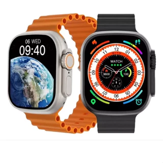 Relógio Inteligente S100 Ultra 49mm 7 Pulseiras Fendior Original 2023 Faz e Recebe Ligações Faz pagamentos Relógio Inteligente Lançamento