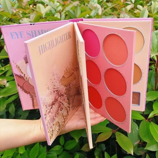 Sombra Multifuncional de Alto Valor Novo Estilo Paleta de Sombra Multifuncional 43 Cores Livro