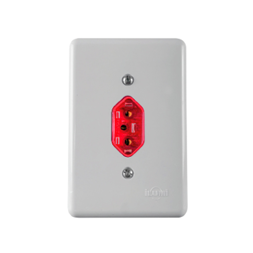 Tomada Com Placa 2P+T 250V 20A 4X2 20143 ILUMI | Shopee Brasil