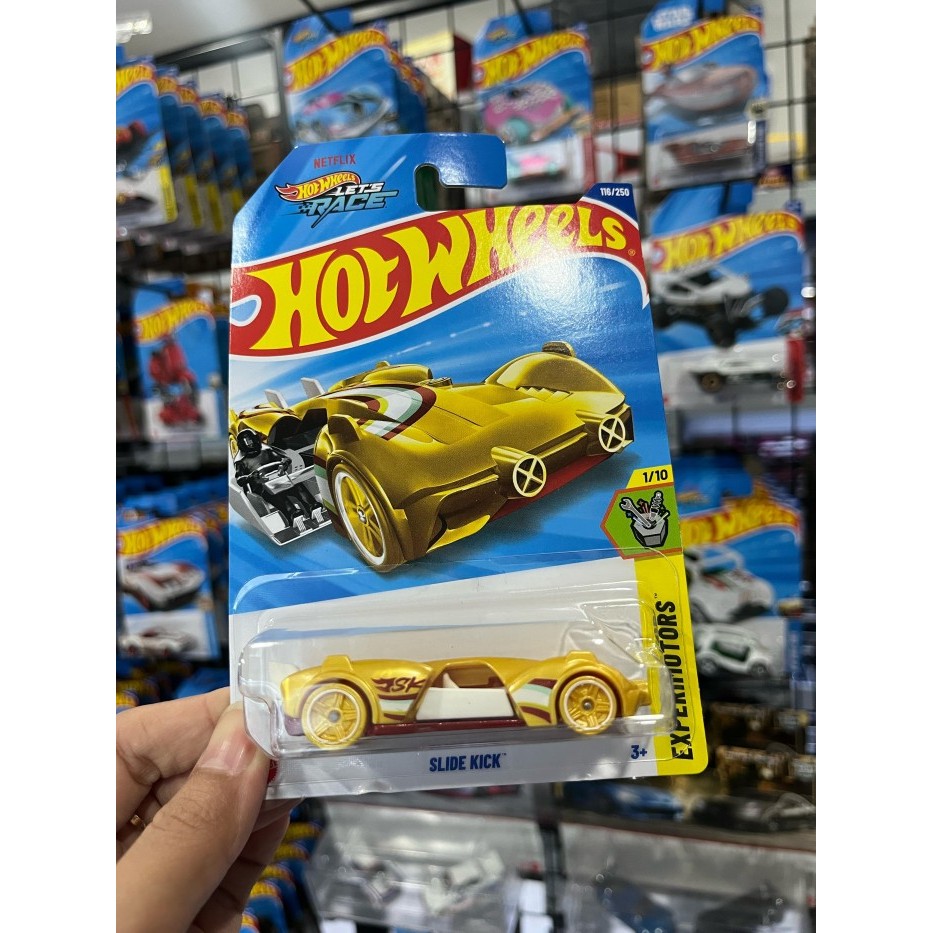 Hot Wheels Slide Kick Amarelo Lote E 2025 Hotwheels | Shopee Brasil