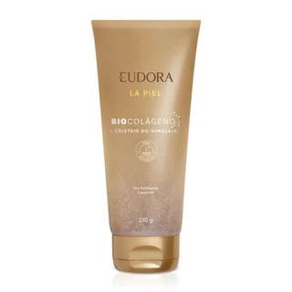 Gel Esfoliante Corpo Eudora La Piel Renovação Celular Cristais do Himalaia 200g