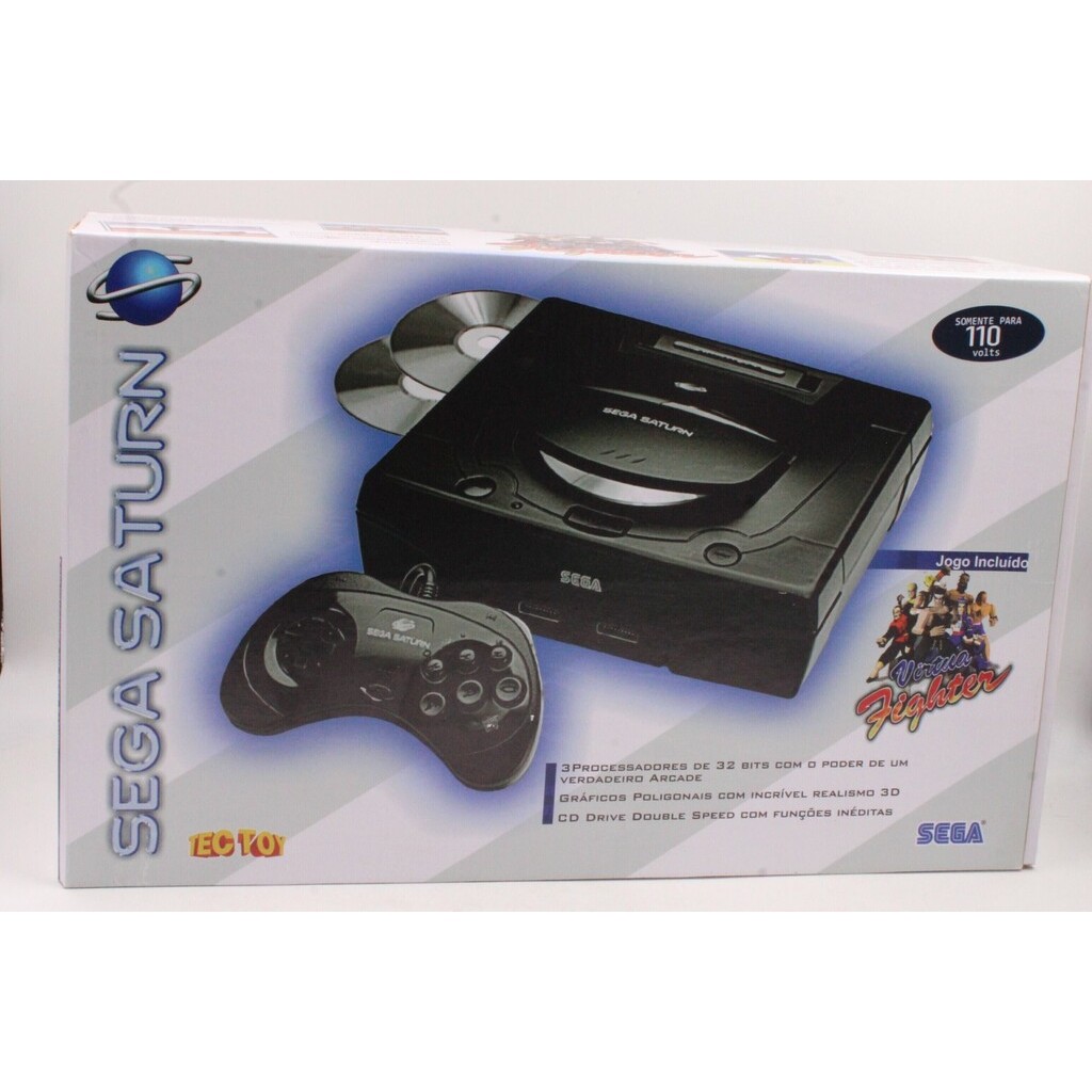 Console Sega Saturn Boîtier Switché - Occasion état Fonctionnel