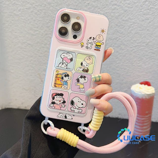 Little Dog Time Para IPhone 11 12 13Pro Max 14Plus 15 16 Pro XR XS 7 8 Plus SE2020 Capa De Telefone De Desenho Animado 1