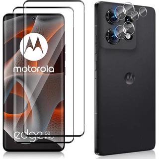 Curverd Capa Protetora De Vidro Para Moto Edge 50 Pro Protetor De Tela Temperado Lente De Câmera