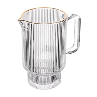 Jarra de Cristal com Fio de Ouro Lines 900ml - Wolff
