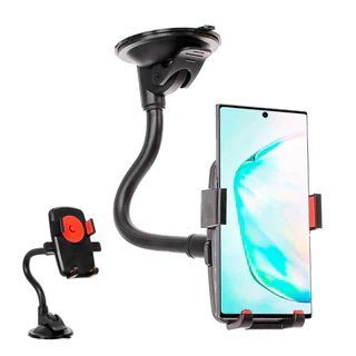 Suporte Articulado Celular Parabrisa De Carro Veicular Trava Automática Anti Queda GPS Mapas