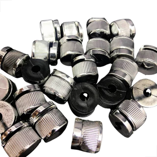 Kit com 20 unidades Botão Frances de Plástico para Espelhos
