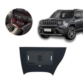CARREGADOR DE CELULAR SEM FIO VEICULAR PARA JEEP RENEGADE