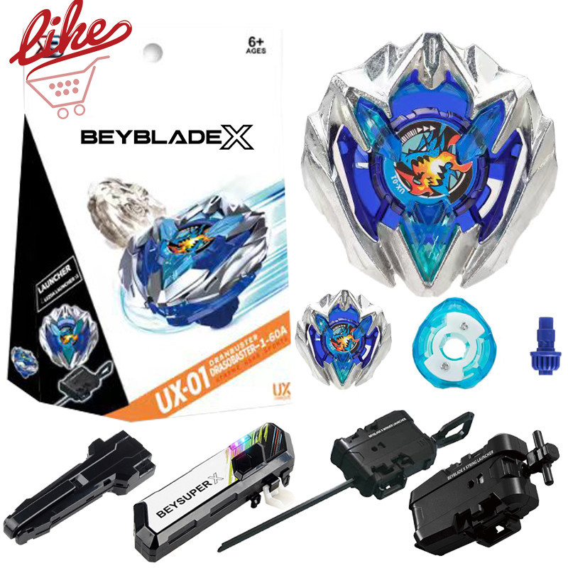 Beyblade X UX-01 Dran Buster Xtreme Com Conjunto De Pega De Led Para Burst Kid Toys for Children Boy Birthday Gift