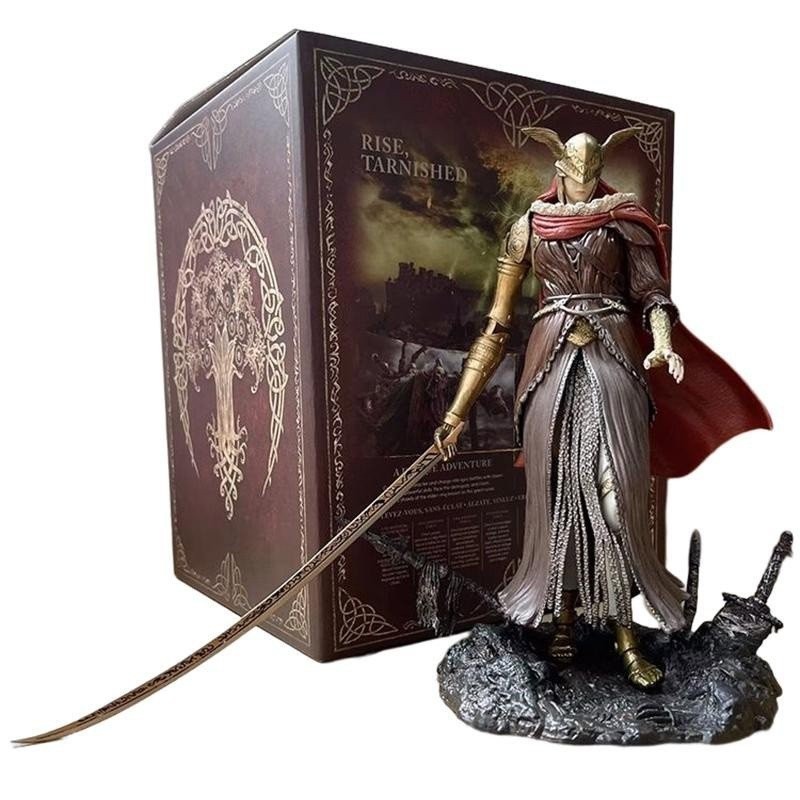 Elden Anel Malenia Miquella Blade Action Figure Valkyrie Estatueta Estátua Collectible Modelo Decoração Brinquedo Anime Figuras Presente