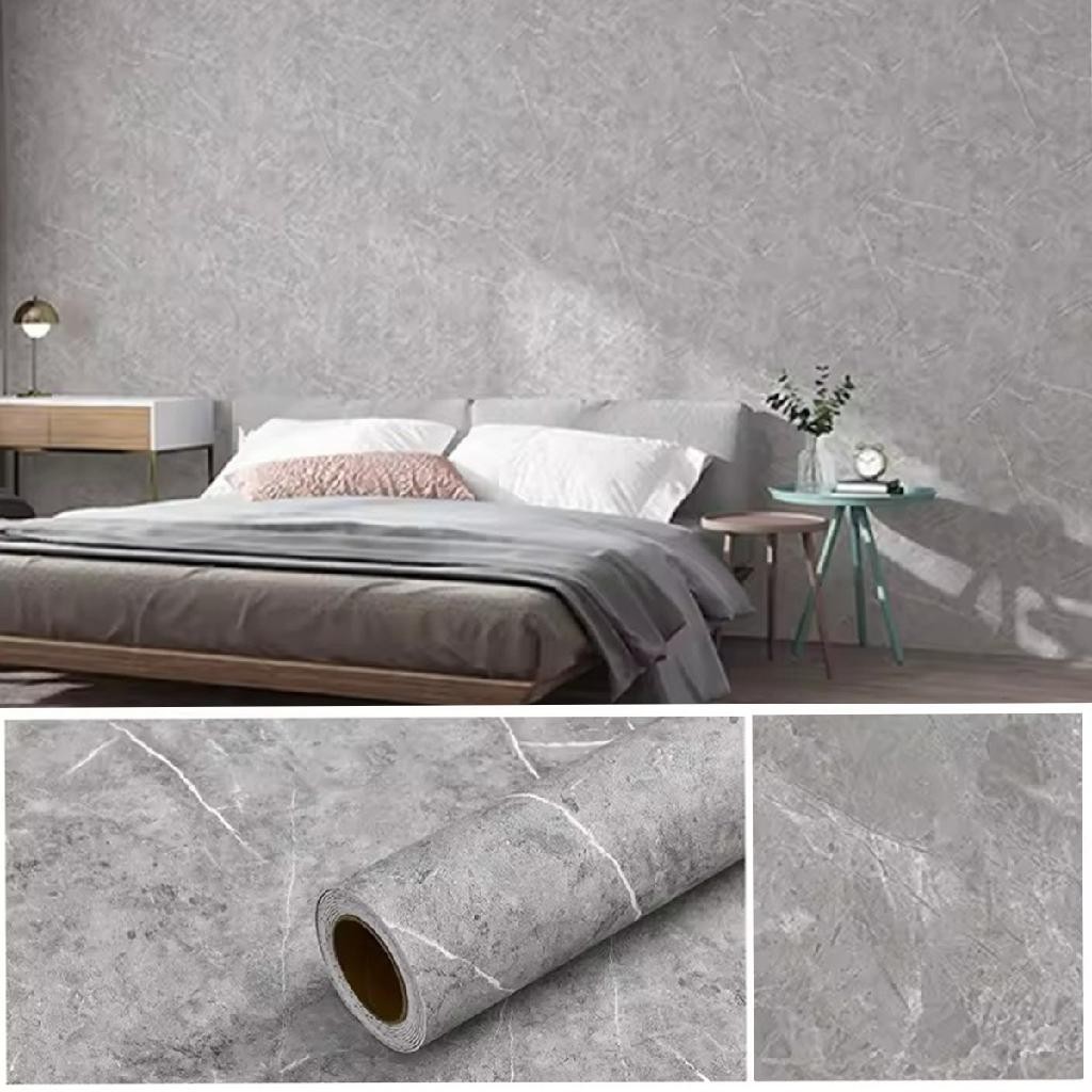 Placa Adesiva Parede Rolo Painel Vinílico Mármore 200x60cm