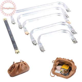 zhongshuyu Woman Doctor Purse Frame Metal Alumínio Estrutura Do Tubo De Saco De Embreagem Peças br
