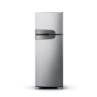 Geladeira Consul Frost Free Duplex 340 litros com Prateleiras Altura Flex Cor inox CRM39AK