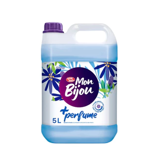 Amaciante Mais Perfume Azul 5L Mon Bijou em Oferta na Shopee