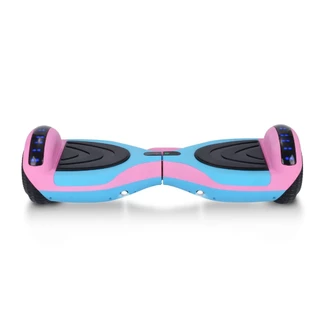 Hoverboard D42 Azul e Rosa Alcance até 10km Caixa de Som Bluetooth Embutida Capacidade 100kg