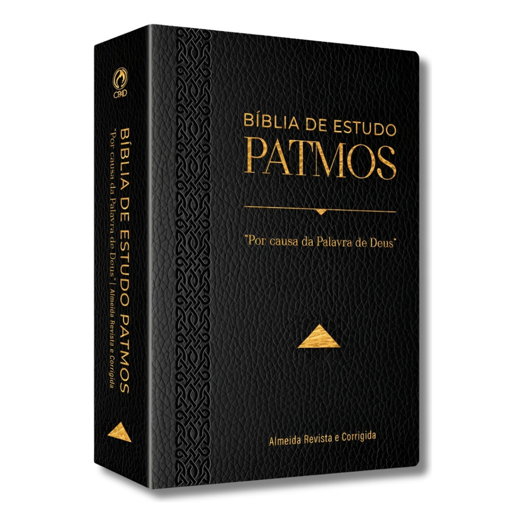 Bíblia De Estudo Patmos Cpad Estudos Bíblicos; 20 Mil Notas, Mapas ...