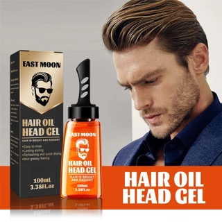 Cera Profissional 2 Em 1 Gel Para Homens Com Pente Fofo Forte Salão De Cabelo Home Tool