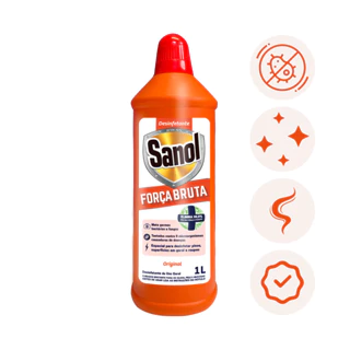 Forca Bruta Original Suave Escolha Seu Sanol 1L 330Ml