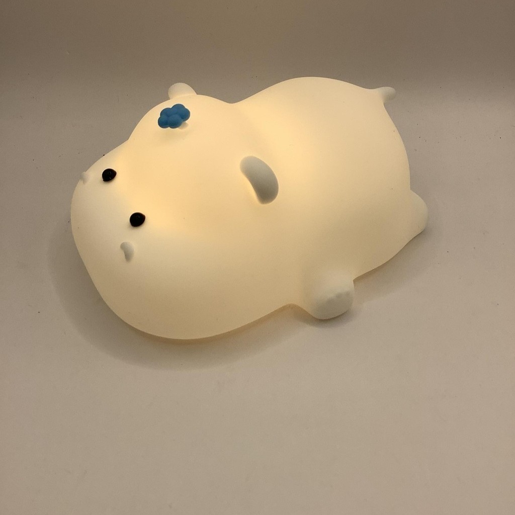 Mini Luminária Abajur Luz Quarto Infantil Recarregável Usb