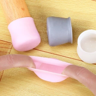 Kit C/ 28 Protetor de Silicone para Pés de Cadeira e Mesa Pés Pezinho Redondo