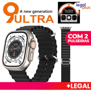 2024 Smart Watch T800 Ultra 9 Calculadora Cardíaca Monitoramento Da Frequência 49MM