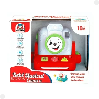 Bebe Musical Câmera Projetor Infantil Educativo 6308 - Braskit