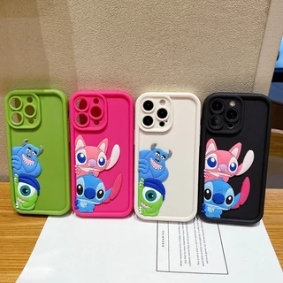Para Xiaomi 14 13T 13 12 11 Lite POCO X6 F5 X5 X4 Pro M6 M4 M3 F3 X3 NFC Capa De Telefone Celular Anti-Queda Monstro De Olho Grande