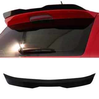 Aerofólio Universal VW Fox Black Piano Sem LED