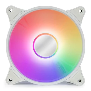 Ventoinha Aigo Darkflash AR12 Pro Single, ARGB, 120mm, Branco, AR12-PRO-SINGLE-WH em Oferta na Shopee