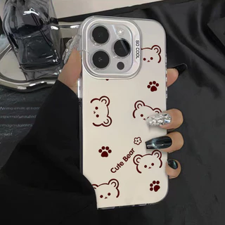 Estojo Para Infinix Smart 8 Pro 7 HD 8 Plus 6 5 X657B X657C Smart5 X688C Pára-Choques De Silicone Smart8 Silver IMD De Telefone De Luxo Com Padrão De Rolamento Fofo