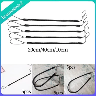 [Brsunnimix2] Cordão De 5 Peças Para Canetas De Toque Com Alças De Mola Pendurar Cordas