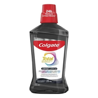 Enxaguante Bucal Colgate Total 12 Carvão Zero Ácool 500ml em Oferta na Shopee