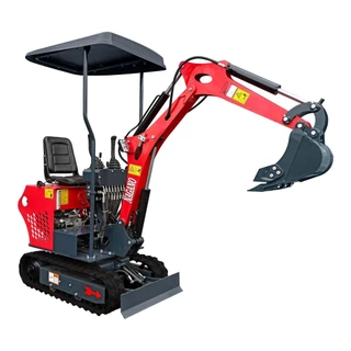 Mini Escavadeira a Diesel 12 hp 650 kg Cabine Aberta com Cobertura em Oferta na Shopee