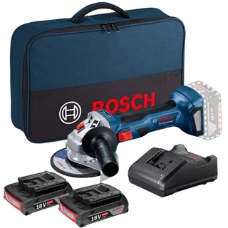 Esmerilhadeira Gws 180-li 2 Baterias 2ah + Carregador Bosch em Oferta na Shopee