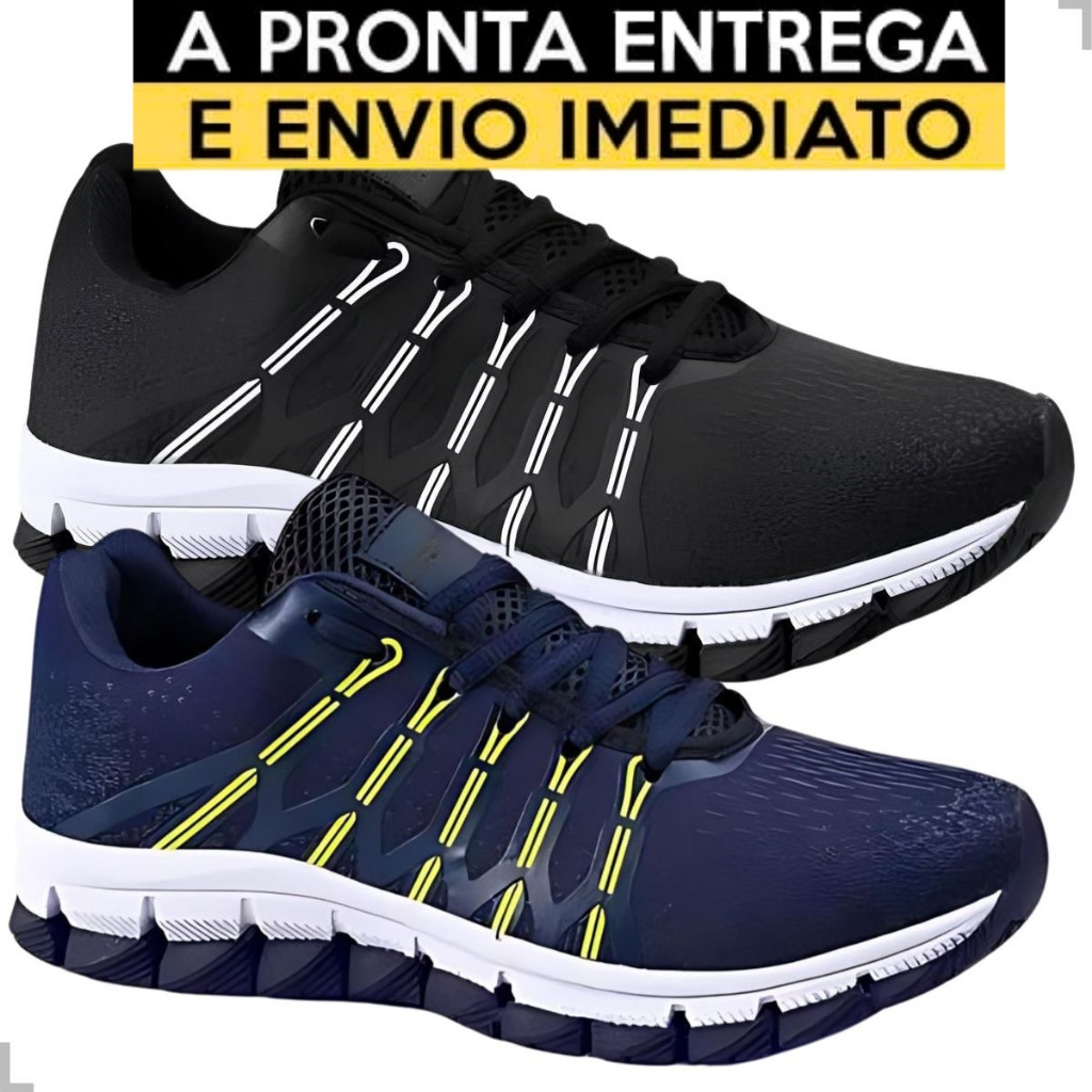 Tênis Esportivo Masculino Adulto Infantil 38 ao 43 Super Confortável e ...