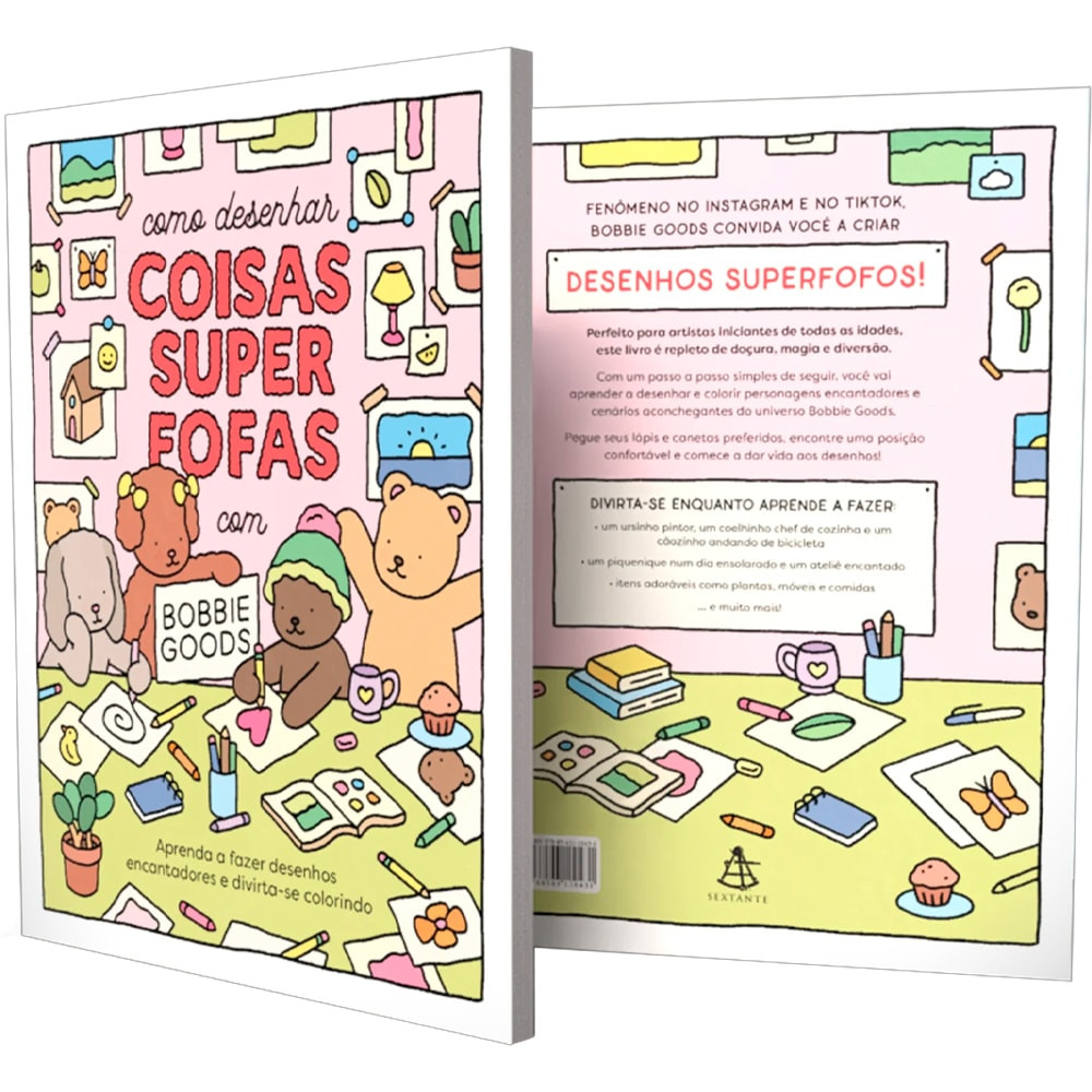 Como Desenhar Coisas Super Fofas | Bobbie Goods | Shopee Brasil