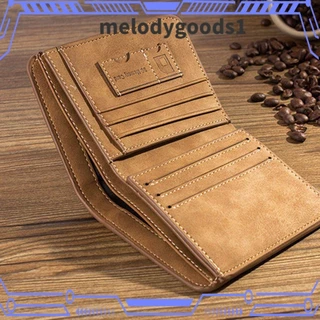 MELODYGOODS Carteira De Couro Homens Titular Cartões De Crédito Retro Pocket Coins ASD41