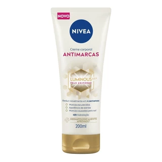 NIVEA LUMINOUS 630® Creme Corporal Antimarcas 200ml