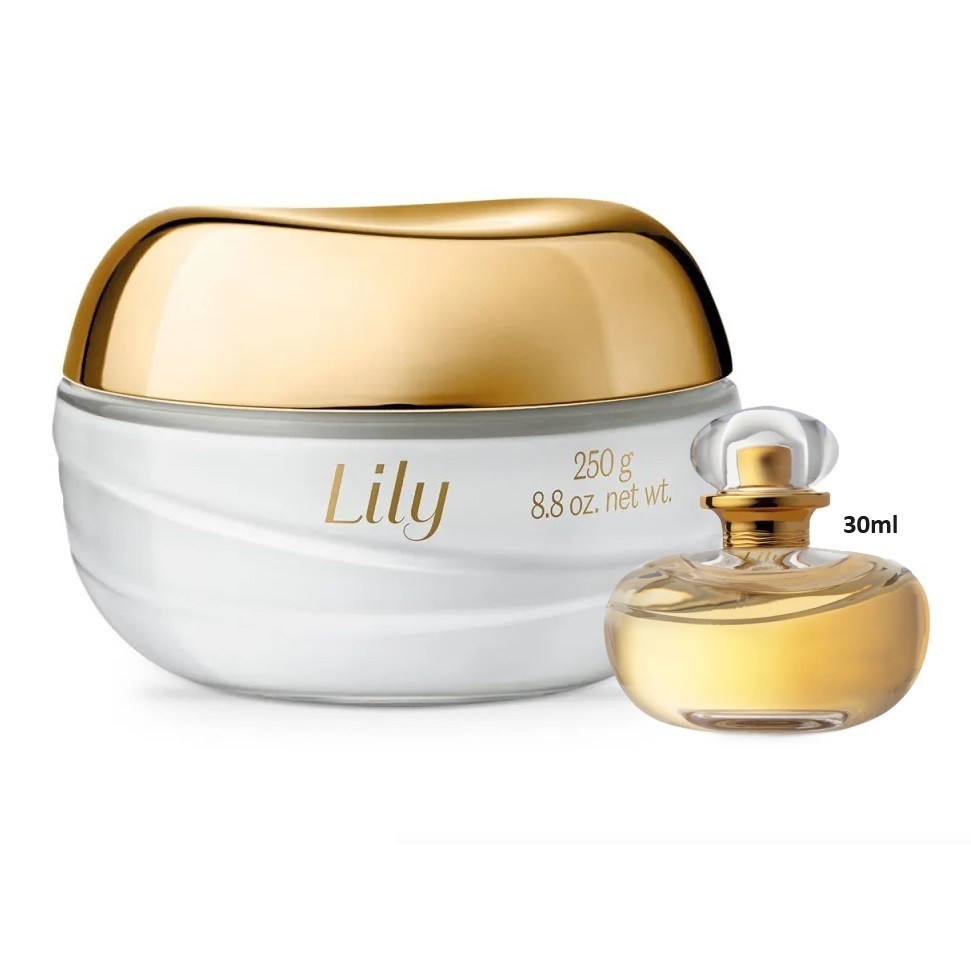 Kit Lily: Eau De Parfum 30ml + Creme Acetinado Desodorante Corporal 250g - O Boticário