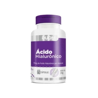 Ácido Hialurônico 1 Cápsula Ao Dia Duom 60 Capsulas em Oferta na Shopee