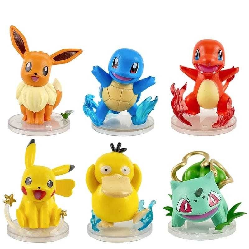 Action figure Pokemon pikachu pichu raichu alola bulbasaur Charmander ...