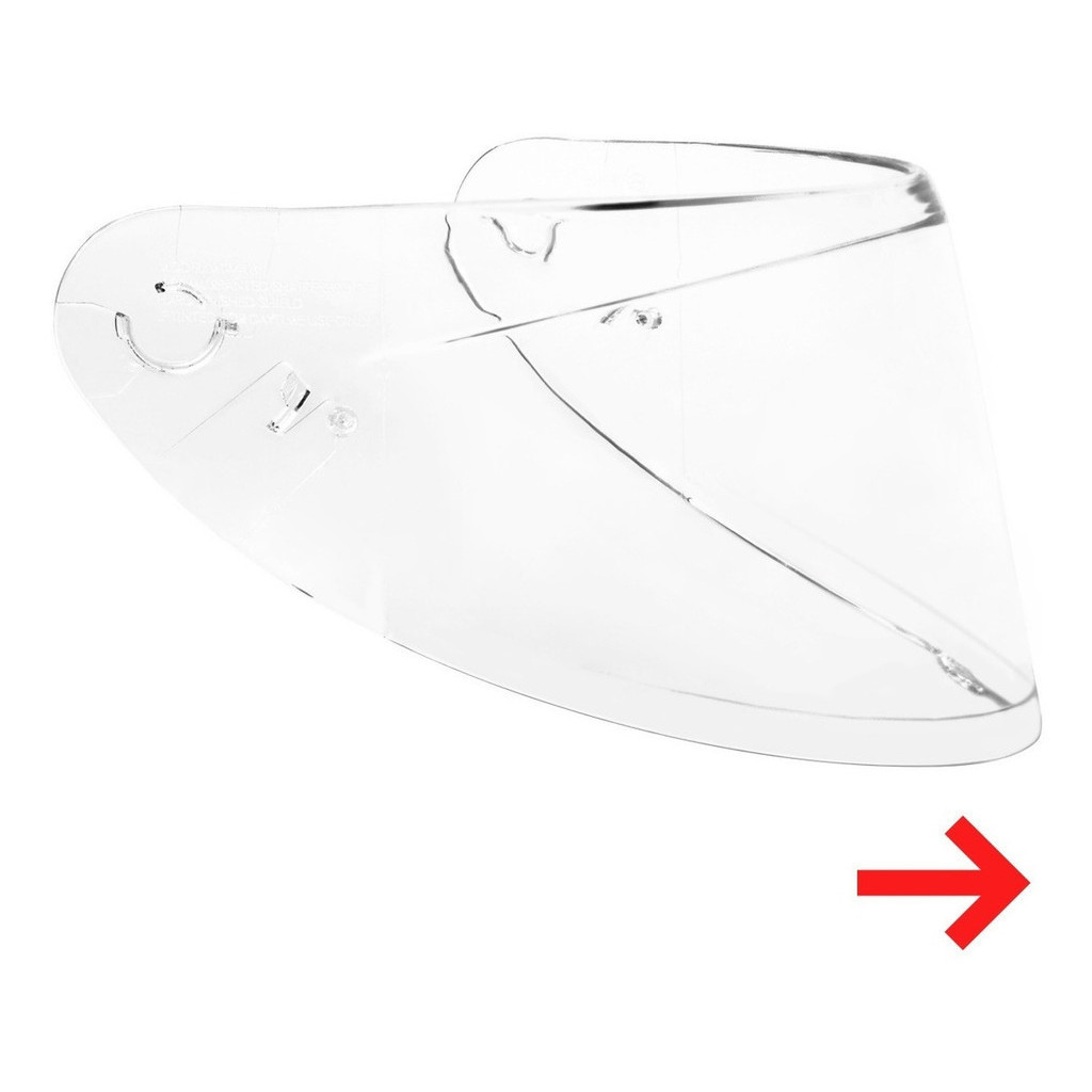 Viseira Original para Capacete ASX City Eagle Draken V 18B