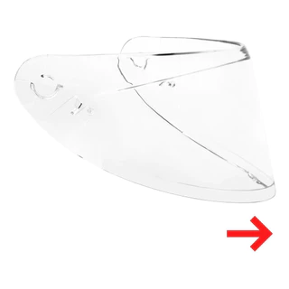 Viseira Original para Capacete ASX City Eagle Draken V 18B
